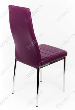 Фиолетовый стул из кожзама.